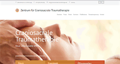 Desktop Screenshot of craniosacrale-traumatherapie.de